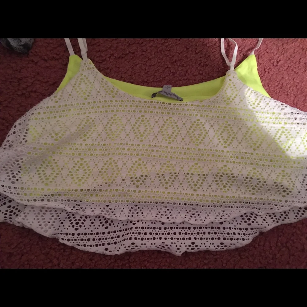 Charlotte Russe white lace